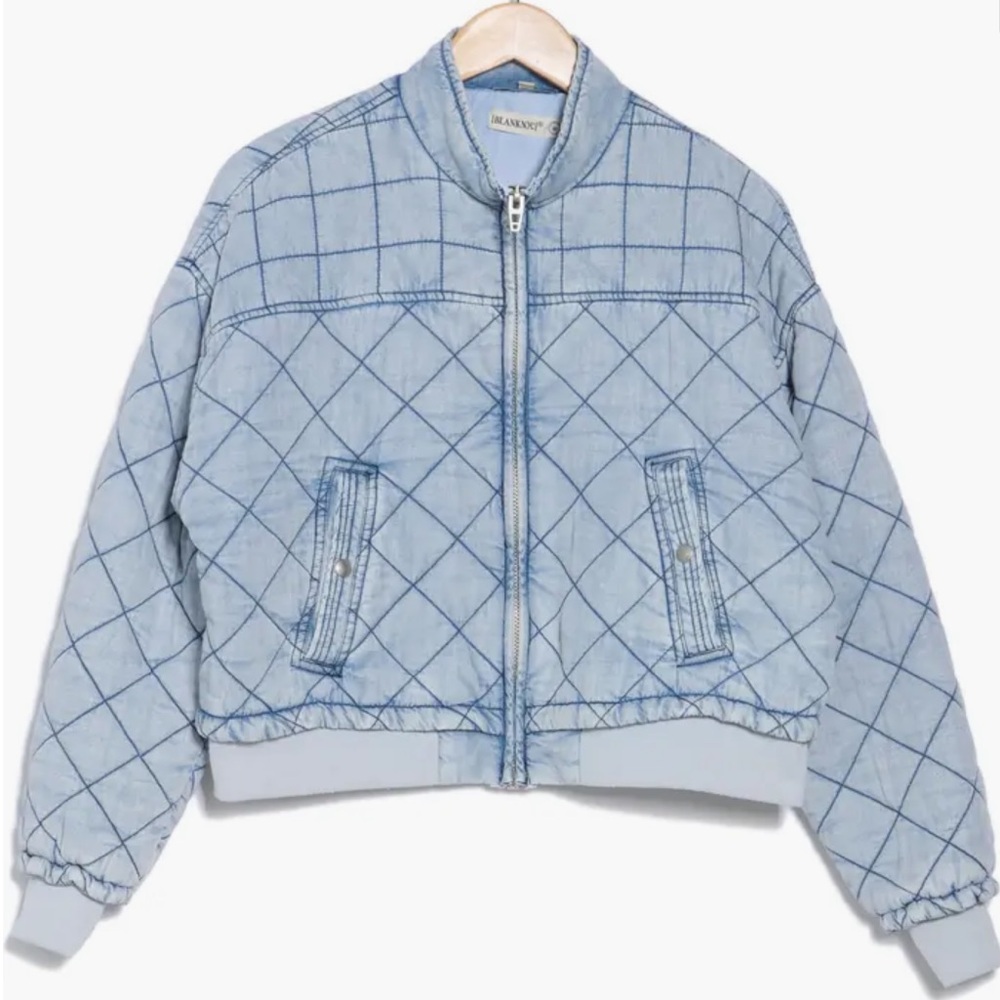 NEW - BLANKNYC Sun Bleached Bomber Jacket